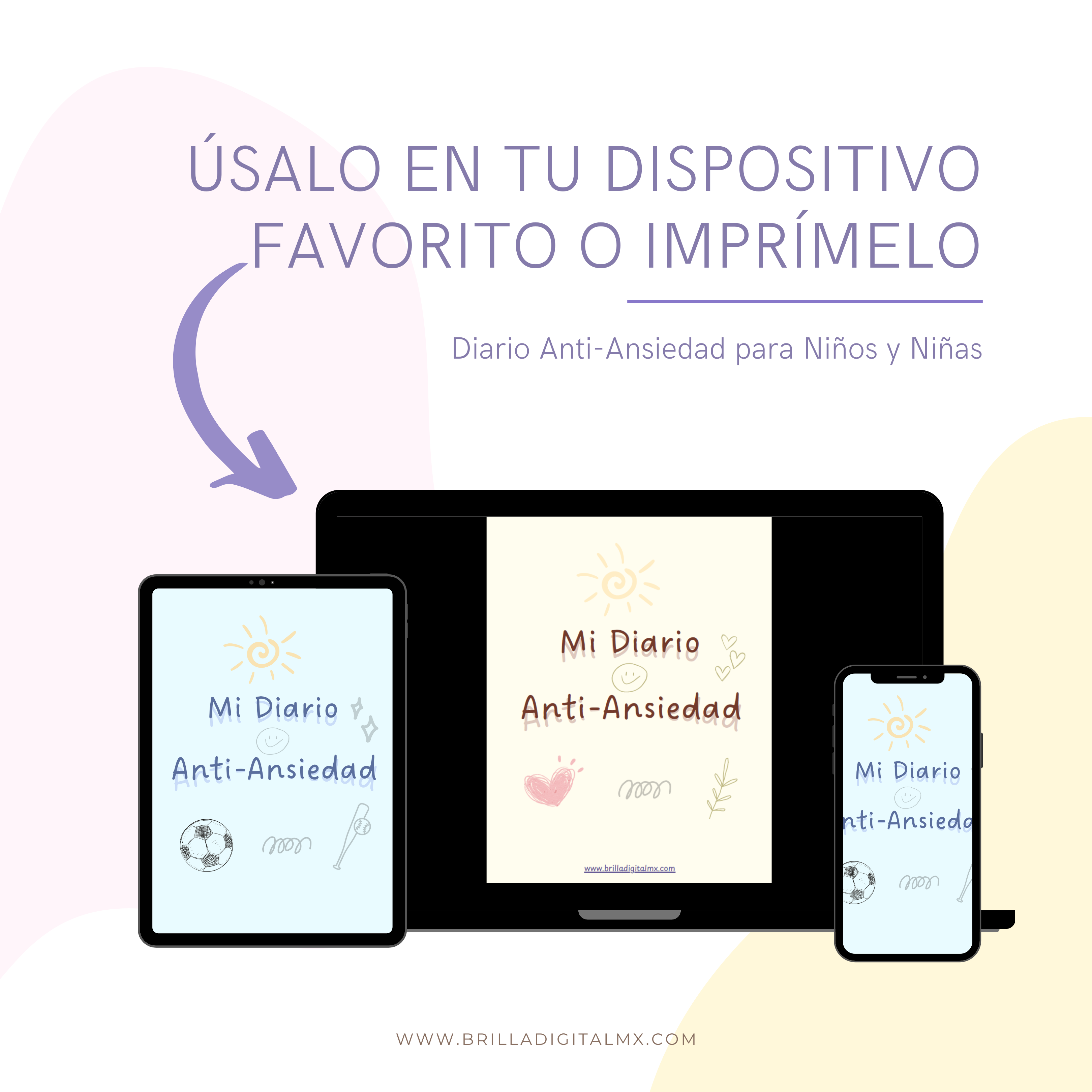 Diario Anti-Ansiedad para niños