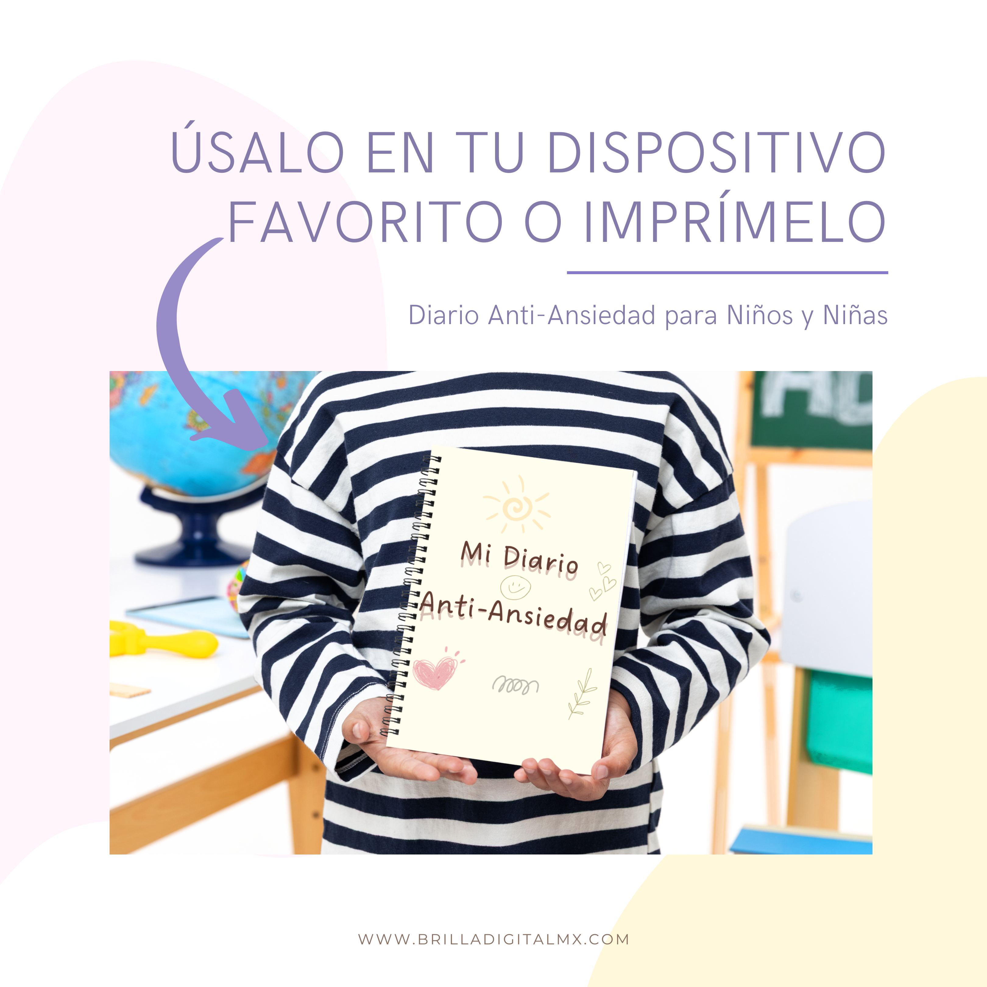 Diario Anti-Ansiedad para niños