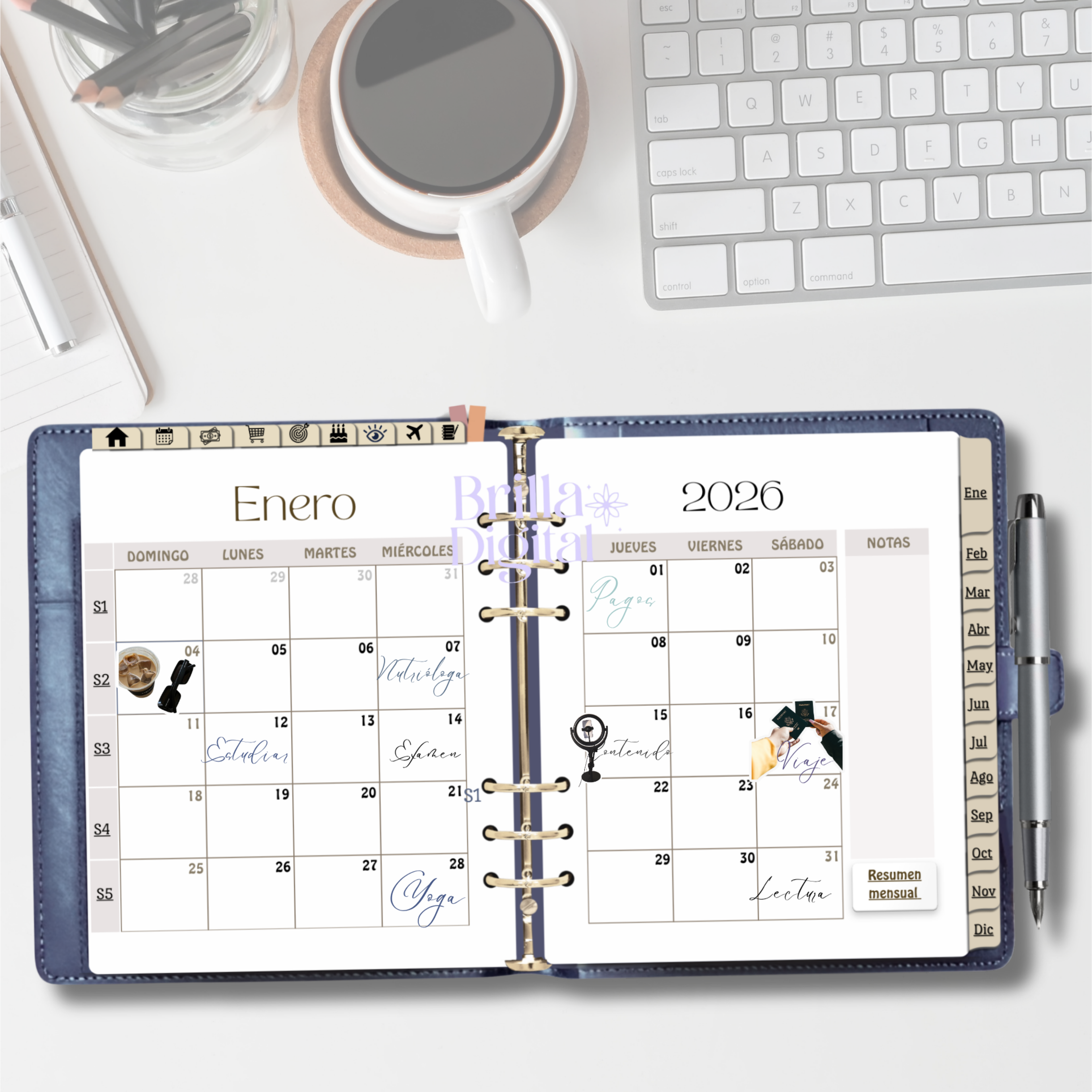 Clear Path 2026 NAVY - Agenda digital semanal