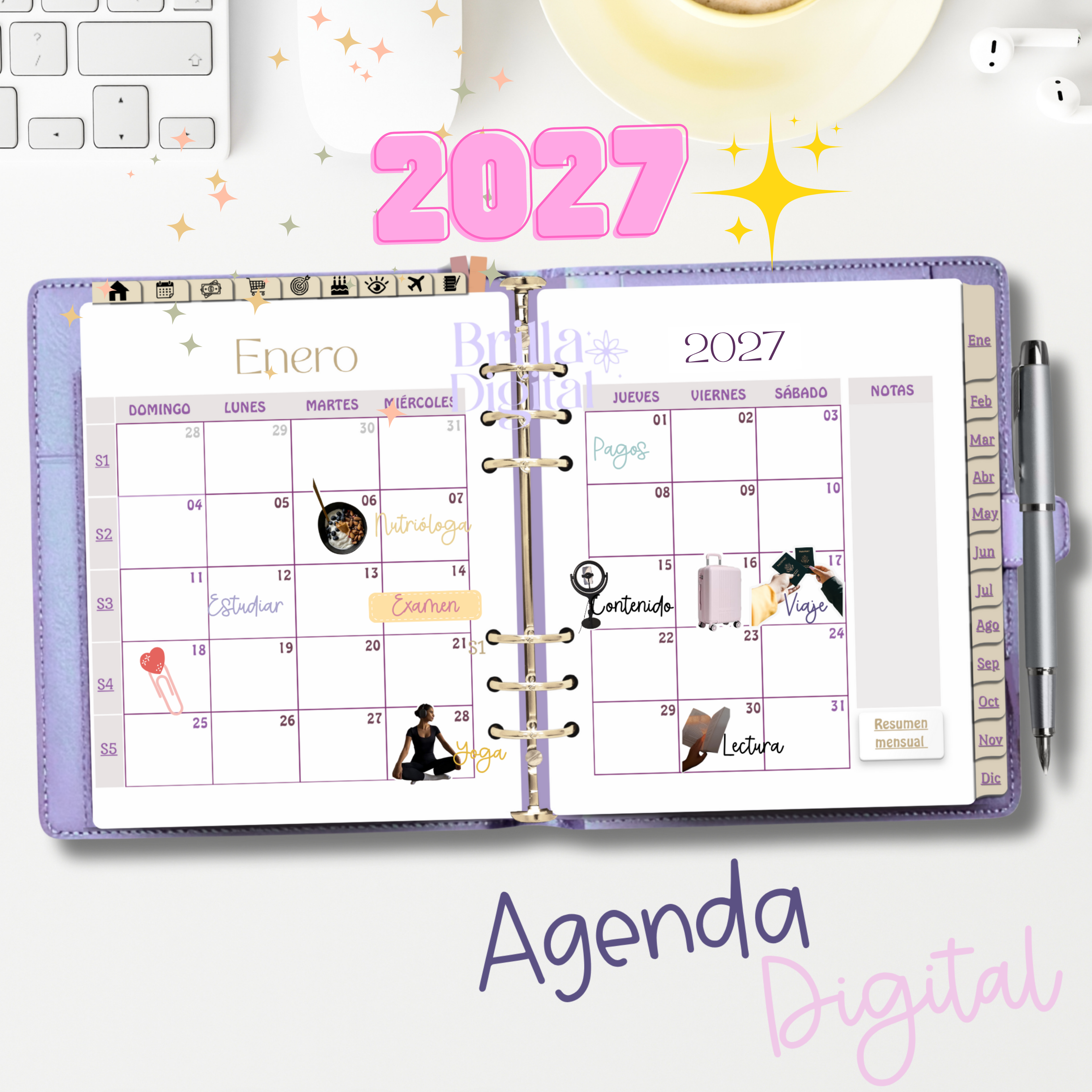 Clear Path 2027 LILA - Agenda digital semanal