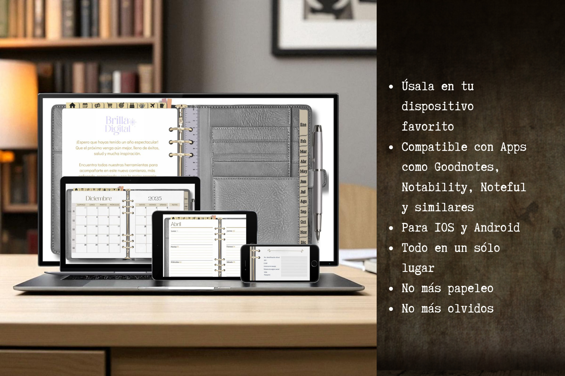 Clear Path 2025 Black - Agenda digital semanal 2025