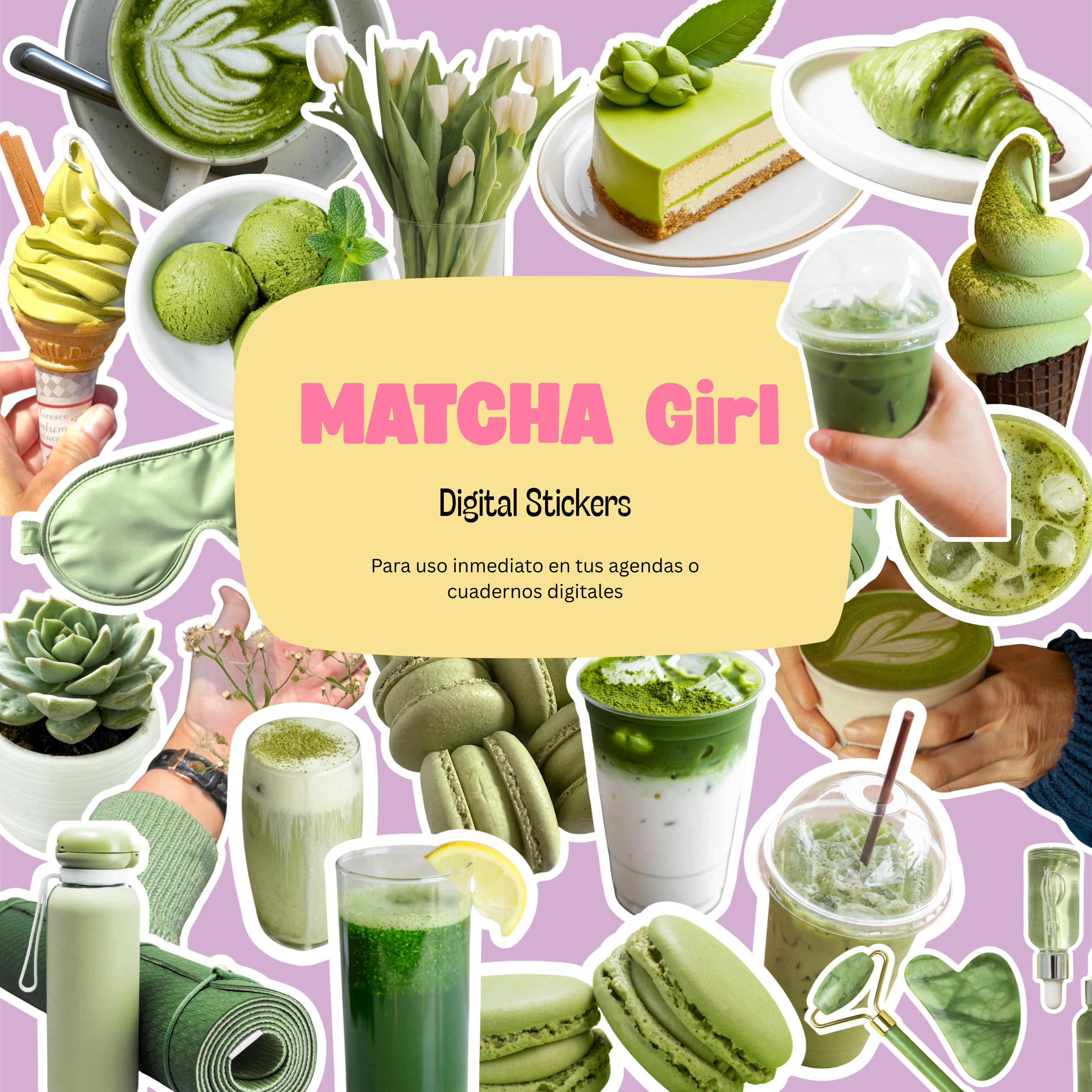 Stickers MATCHA Girl
