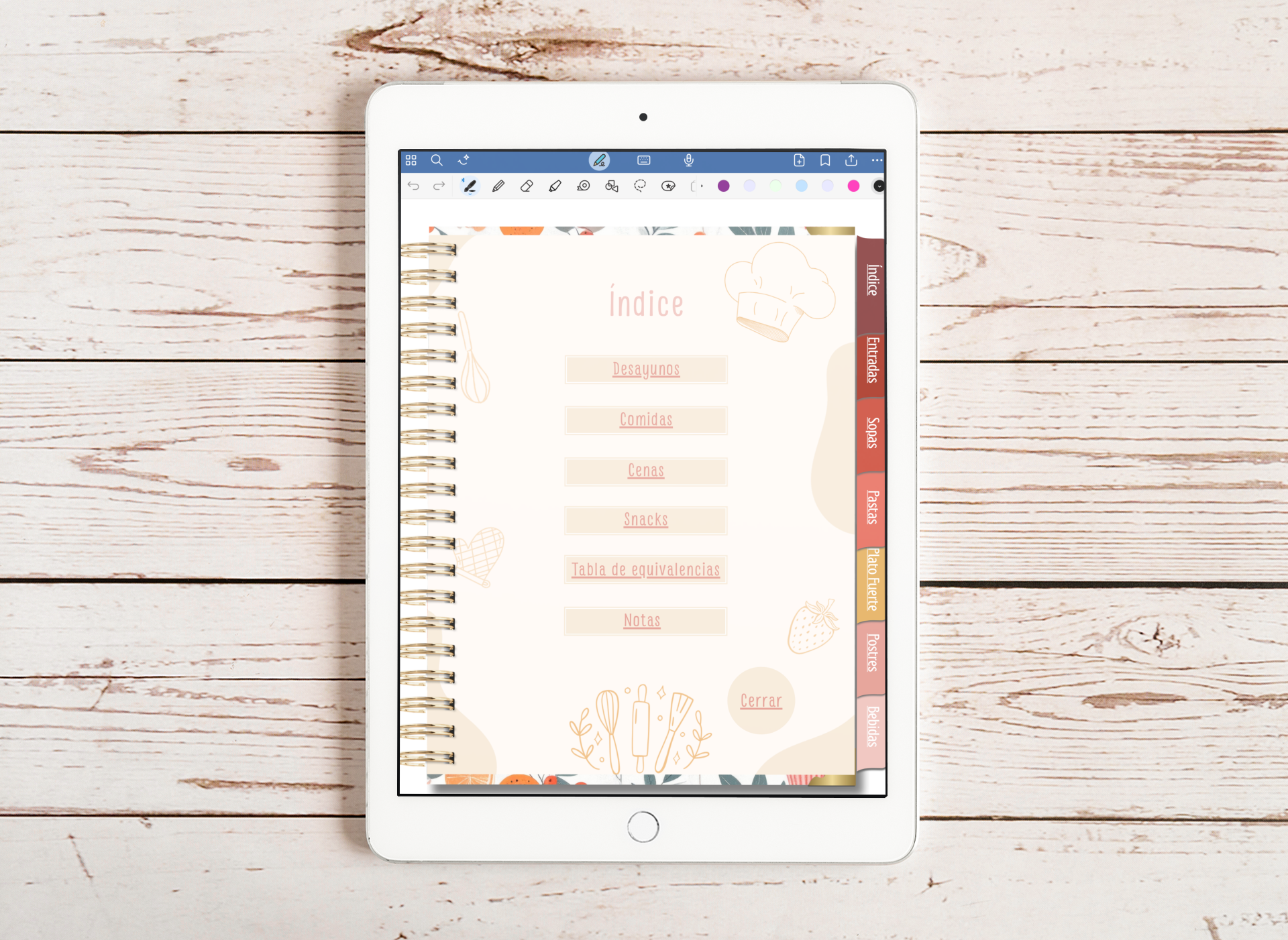 Cozy Flavors - Recetario digital