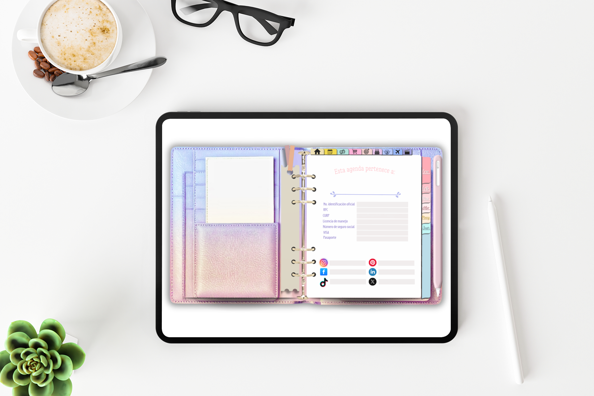 Morning Bloom - Agenda digital diaria 2025