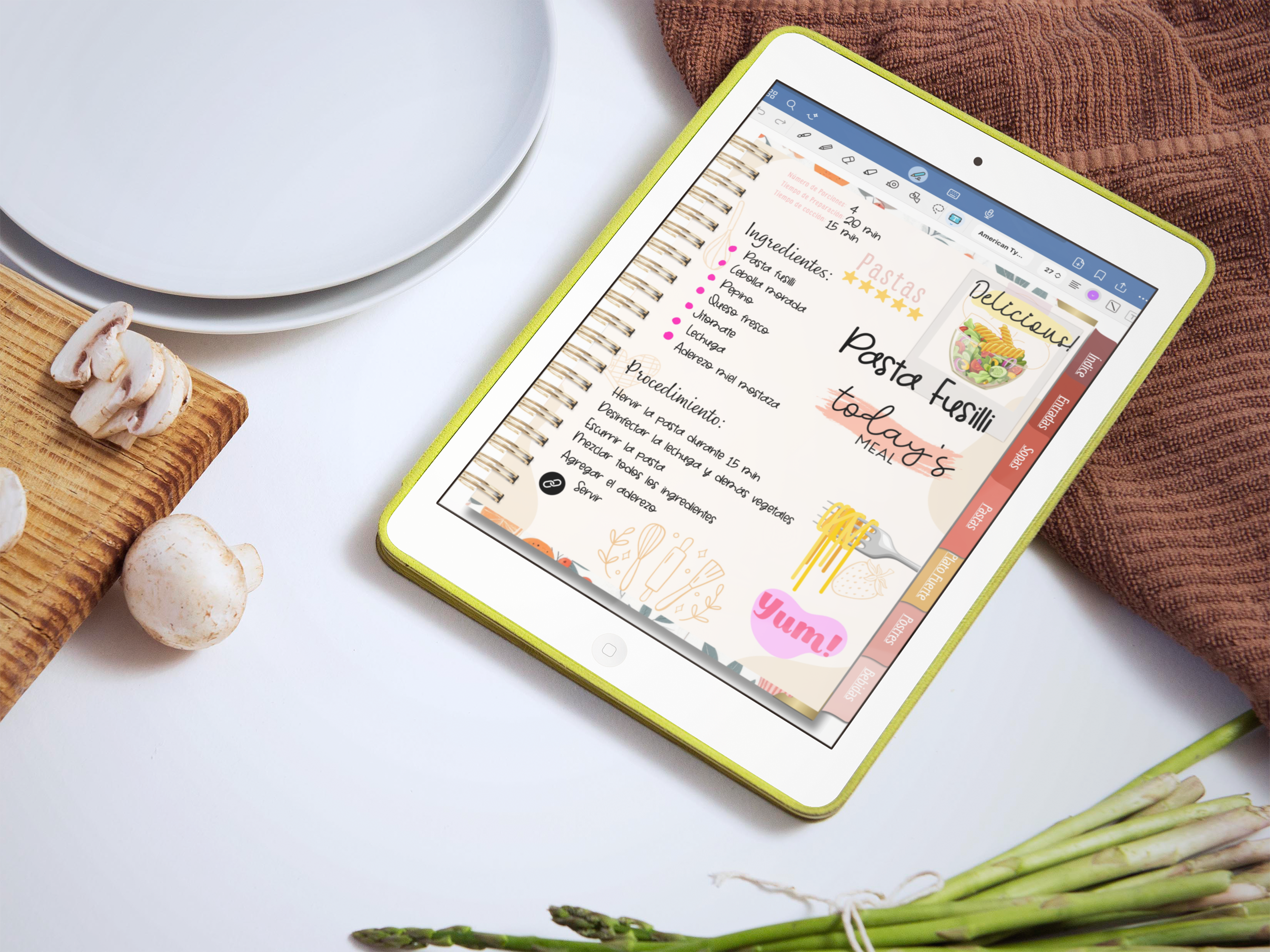 Cozy Flavors - Recetario digital